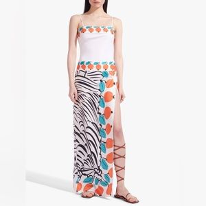 STAUD Apricot Maxi Dress